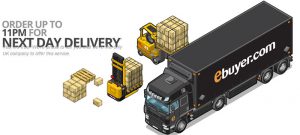 Ebuyer up to 11 pm delivery