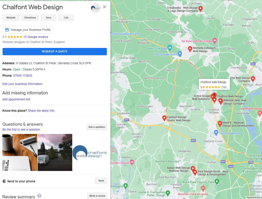Google My Business 2021